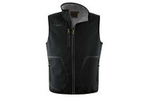 GILET TECH NERO/SILVER