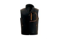 GILET TECH IMBOTTITO DYNAMIC NERO/ARANCIO