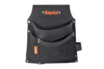 BORSA PORTAUTENSILI IN PELLE 3 TASCHE
