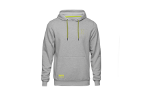 FELPA CON CAPPUCCIO ENJOY GRIGIA