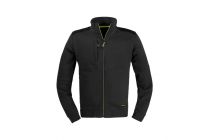 FELPA CON CERNIERA SLICK NERO