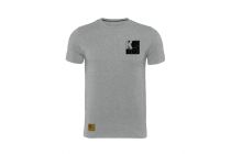 T-SHIRT ENJOY GRIGIO MELANGE