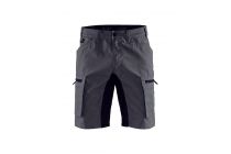 PANTALONCINI SERVICE STRETCH GRIGIO/NERO