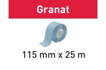 Rotolo abrasivo 115x25m P240 GR Granat