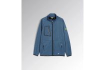 FELPA BONDED JACKET CROSS BLU