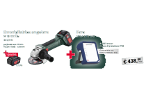 SMERIGLIATRICE W 18 LTX 125 2x5,2 Ah Li-Ion + 1x5,2 Ah