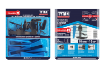 SISTEMA CARTONGESSO 10 CUNEI + 10 CLIP