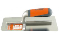 FRATTAZZO TRAPEZOIDALE INOX PROGRIP 28X12/10