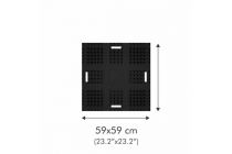 SUPPORTO GOMMA 58X58 UP THE TILER PAD