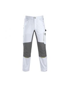 PANTALONE KAVIR PAINT BIANCO
