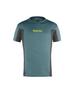 T-SHIRT QUICK DRY HYDRO BLU/GRIGIO