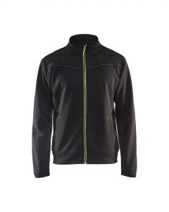 Felpa con zip intera