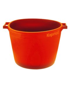 SECCHIO PER  MACERIE TONDA ARANCIO