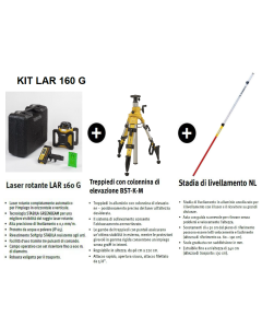LASER ROTANTE LAR 160 + TREPPIEDE + STADIA