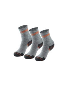 TRIS CALZE WORK 39-41 GRIGIO